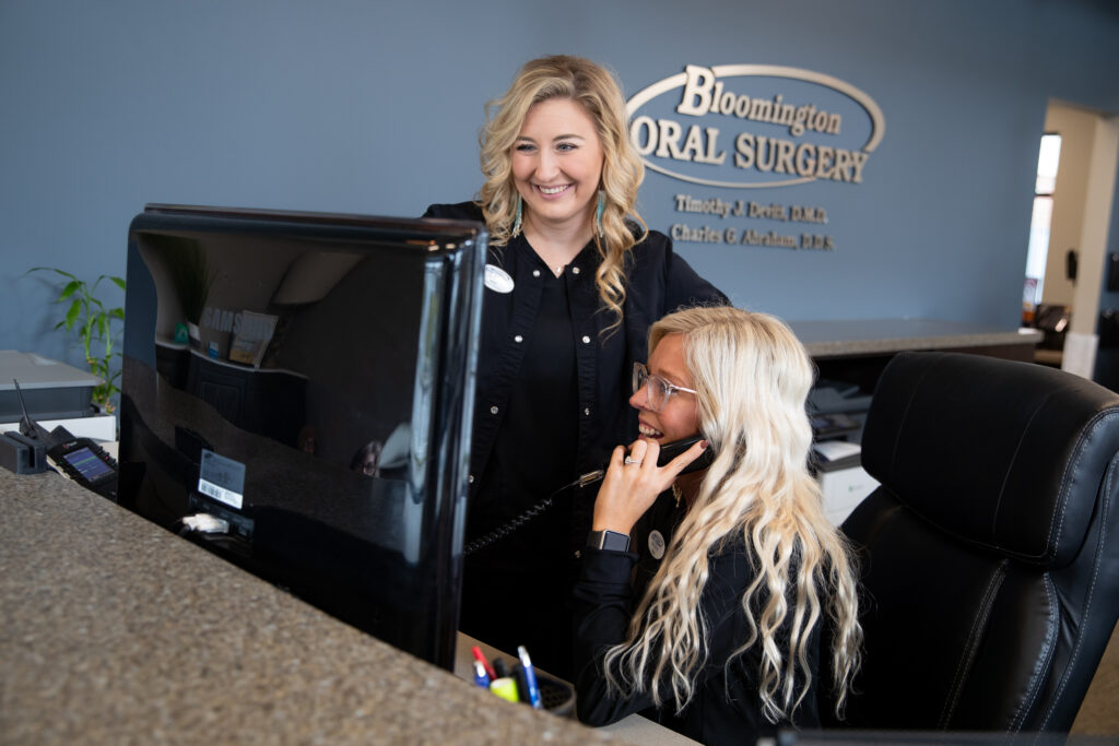 Staff at Bloomington Oral Surgery