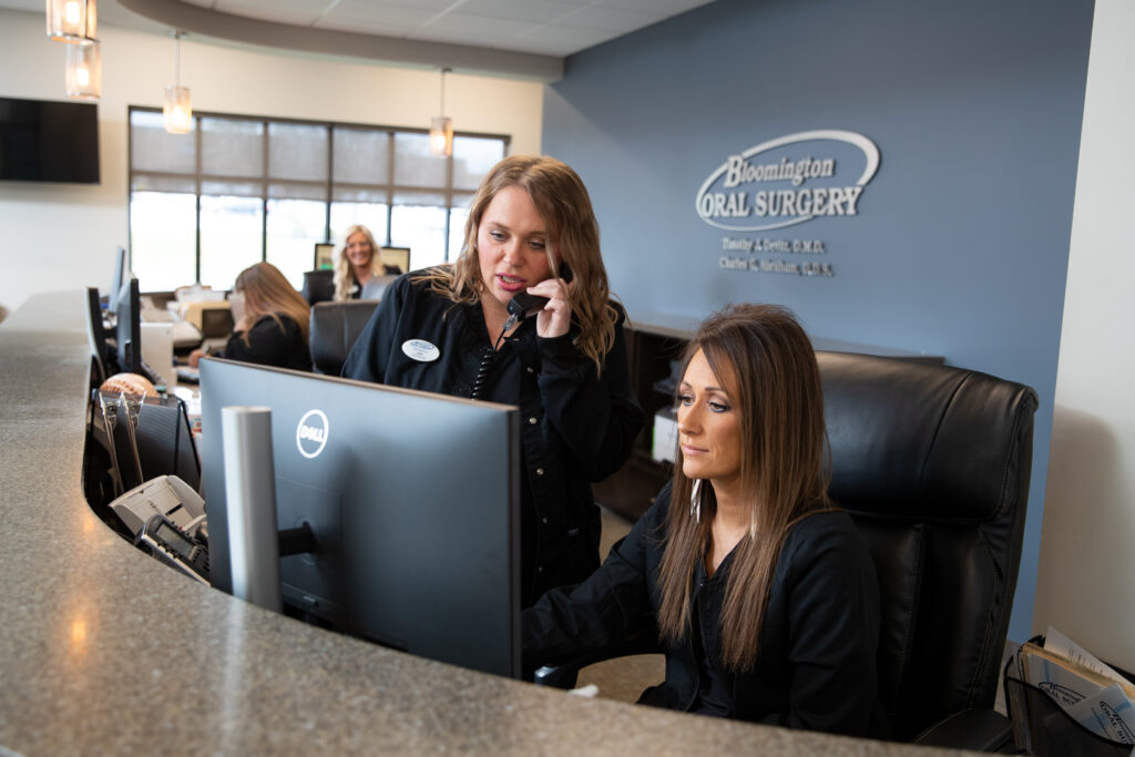 Front Desk Staff at Bloomington Oral Surgery