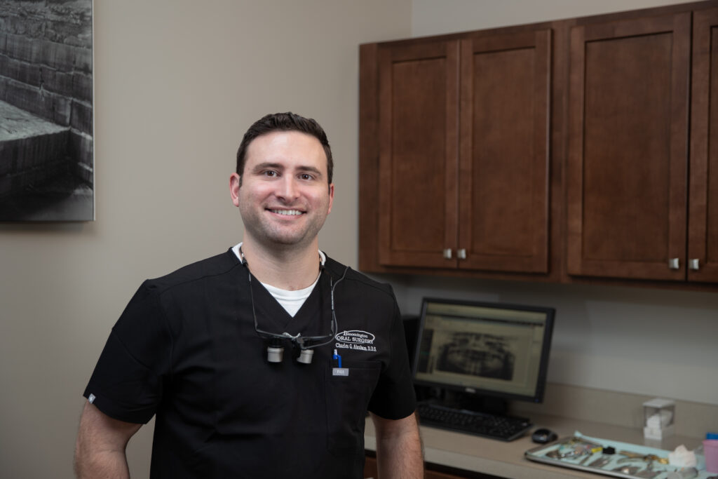 Dr Charles Abraham an oral surgeon at Bloomington Oral Surgery